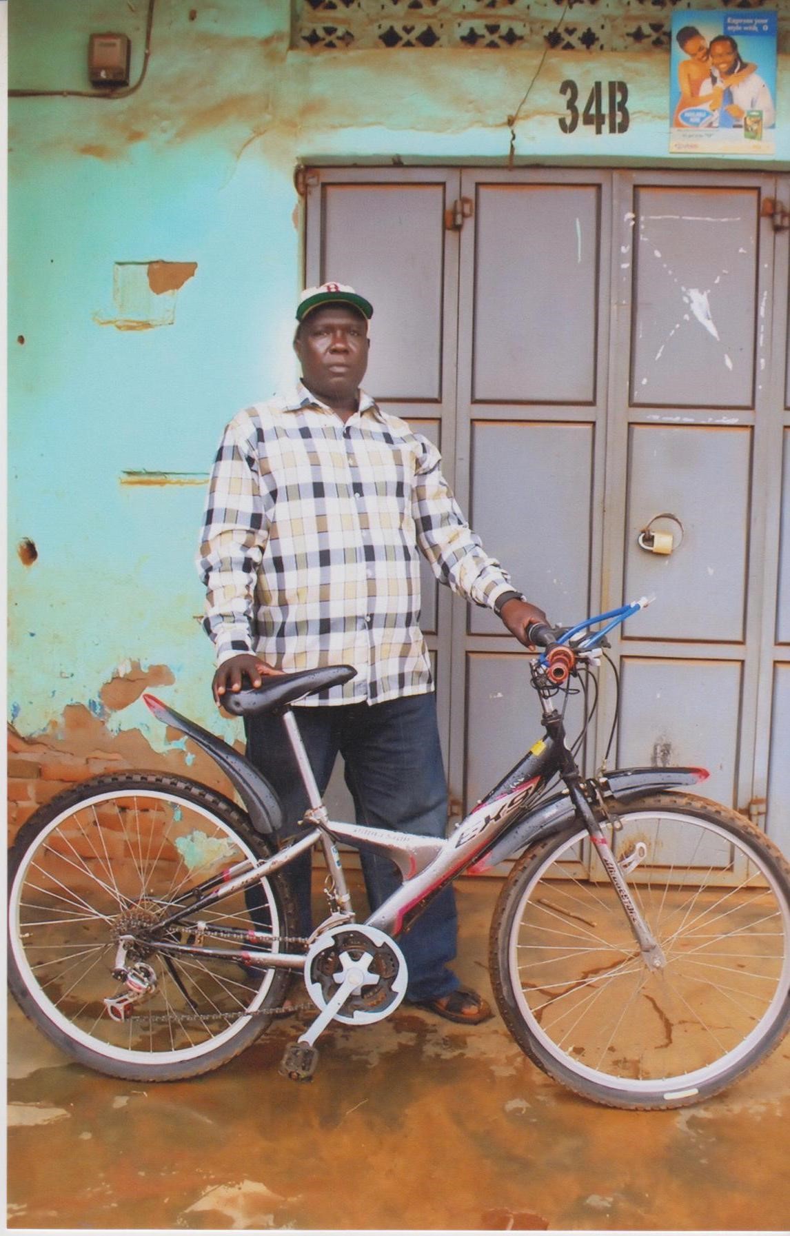Mivule Moses' bicycle