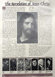 The Revelation of Jesus Christ Poster